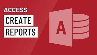 Access Creating Reports