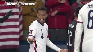 Tyler Adams WCQ vs Mexico 111221