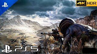 PS5 Sniper Ghost Warrior - Brutal LONG SNIPER SHOTS Gameplay  Realistic ULTRA Graphic4K60FPSHDR