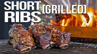 Epic GRILLED Beef Short Ribs  SAM THE COOKING GUY 4K