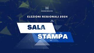 ELEZIONI 2024 - in diretta dalla Sala Stampa - Regione Basilicata