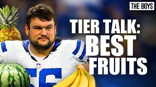 Quenton Nelson Will Compton & Taylor Lewan Rank Their Favorite Fruits