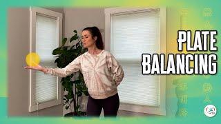 Full Body Stretch with Plate Balancing  Body & Brain Special Energy Exercises