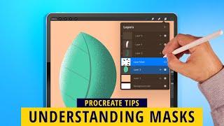 How to Use Alpha Lock Clipping Mask & Layer Mask in Procreate - Procreate Tips