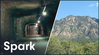 Exploring The Huge Nuclear Bunker Built Inside Of A Mountain  Super Structures  Spark