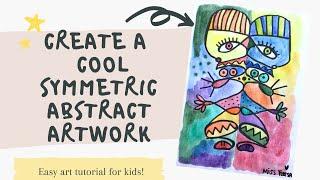 How to create a cool symmetric ABSTRACT artwork