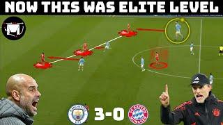 Tactical Analysis  Manchester City 3-0 Bayern Munich  A Real Chess Match Between Pep and Tuchel 