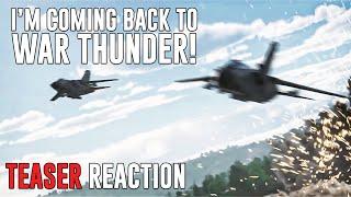 War Thunder Apex Predators Teaser Trailer Reaction