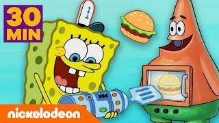 SpongeBob Schwammkopf  Die allerbesten Krabbenburger-Essenserfindungen  Nickelodeon Deutschland