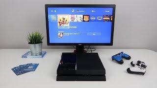 How to CONNECT PS4 to your Monitor EASY NO ADAPTERS