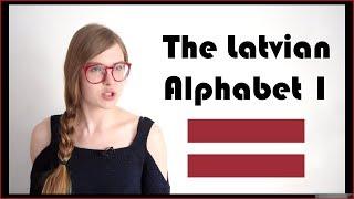 LATVIAN ALPHABET PART 1  LEARN LATVIAN
