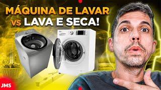 QUAL A MELHOR Máquina de Lavar? Comum vs Lava e Seca Diferenças