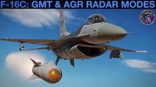 F-16C Viper Air To Ground Radar GMTAGR Modes & Weapon Employment Tutorial  DCS