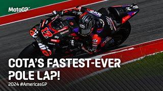 Viñales destroys COTAs all-time lap record to take pole   2024 #AmericasGP