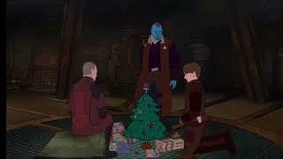 Escena inicial - Yondu arruina la Navidad  Guardianes de la galaxia especial de Navidad
