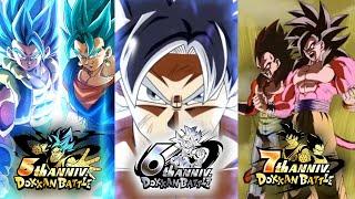 ALL DOKKAN ANNIVERSARY MOVIES COMPILATION  DBZ Dokkan Battle