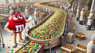 How M&Ms are Made In Factory? Largest M&Ms Factory Tour  Captain Discovery