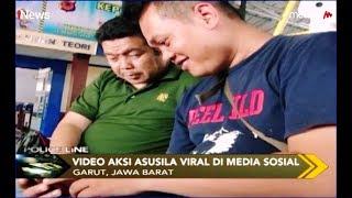 VIRAL Video Mesum 1 Wanita dengan 3 Pria di Garut 2 dari 3 Pelaku Ditangkap - Police Line 1508