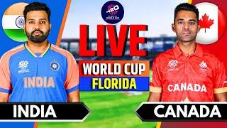 India vs Canada T20 World Cup Match  Live Score & Commentary  IND vs CAN Live  ICC T20 WC 2024