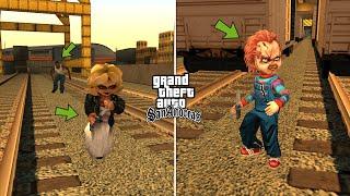 NEVER Follow Chuckys Bride in GTA San Andreas Chucky Easter Egg