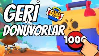  MEGA KUTULAR GERİYE DÖNÜYOR #brawlstars