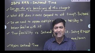 IBPS RRB - Sectional Time Limit Introduced? To Do Strategy Change for Students by Aakash Jadhav