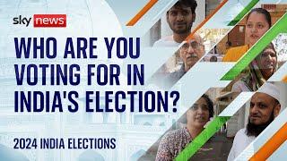 India Lok Sabha elections 2024 Who are you voting for?