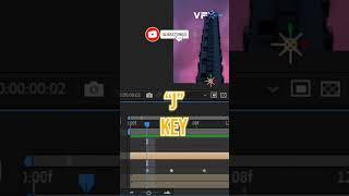 After Effects tip to make your workflow 100x faster Jump between keyframes faster #aftereffects