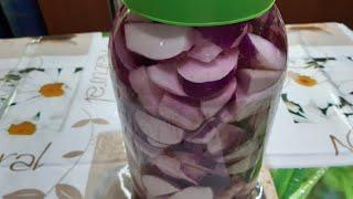 تجهيزات رمضانمخلل اللفتعلى طريقه امى رحمته الله عليهاRamadan  preparation pickled turnip