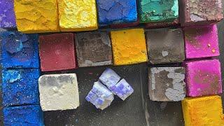 Dyed Homemade Chalk H Chalk - 500k yt thank you part 9 