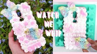 ⟣ Kawaii Decoden Case  DIY Watch Me Whip Pastel Two Tones