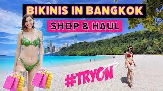 Bangkok Shopping Vlog ️ Bikini Try On Haul #shoppinginbangkok