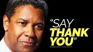 Say Thank You - A Motivational Video On The Importance Of Gratitude