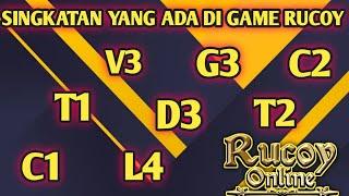  Rucoy Online  Apa Itu V3 L4 D3G3 T1T2? -Rucoy Online Indonesia