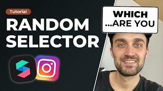 Random Selector - Which Are You Filter in Spark AR Studio Tutorial  Create Instagram Filter