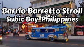 Barrio Barretto Subic Bay Philippines Evening Walk