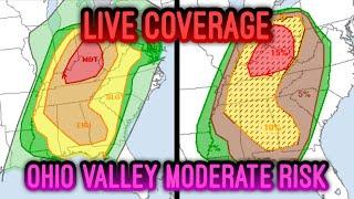 LIVE COVERAGE - Ohio Valley Moderate Risk April 2 2024 - Part 1