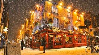 Christmas in Dublin Ireland. Lights and Sights - December 2021