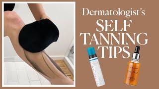 How Does Self Tanner Work? Is it Safe? Dermatologist Tips For a Flawless Fake Tan  Dr. Sam Ellis