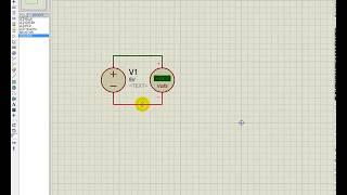 3 Series LEDs with DC Voltage in Proteus Circuit Simulation