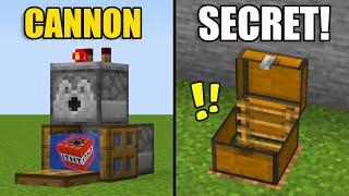 25+ Mini Redstone Builds & Tricks Minecraft