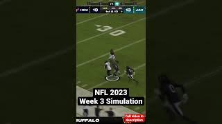 Madden 24 - Week 3 Simulation