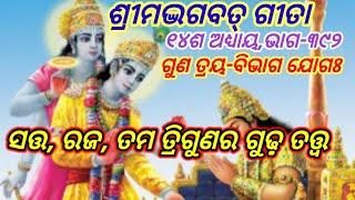 ଶ୍ରୀମଦ୍ଭଗବତ୍ ଗୀତା ଗୁଣ ତ୍ରୟ-ବିଭାଗ ଯୋଗଃ ତ୍ରିଗୁଣ କଣ ? @Odia Purana Pruthivee