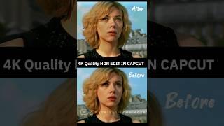 Low to High quality video in capcut tutorial  #capcut