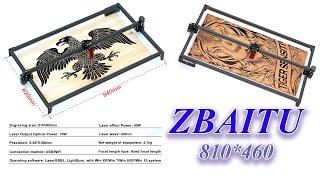 Лазерный гравёр ZBAITU M81-C80 Desktop Laser Engraving and Cutting Machine Обзор и тестирование.