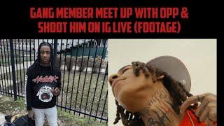 Gang Member Meet Up With Opp & Shoot Him On IG Live Footage  800TJ & Lil Jeff DEd Same Way