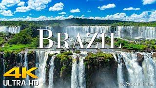 Brazil 4K UHD - Where Spectacular Natural Landscapes Meet Scenic Relaxation Film with Calming Music