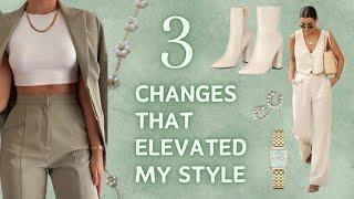 3 changes I made to ELEVATE MY OUTFITS