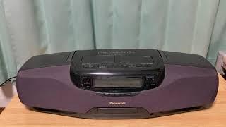 Panasonic　ＣＤ　Ｗラジカセ　RX-DT901　バブルラジカセ