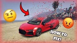 Vehicles Disappear When Spawning In GTA 5 Fix  Menyoo